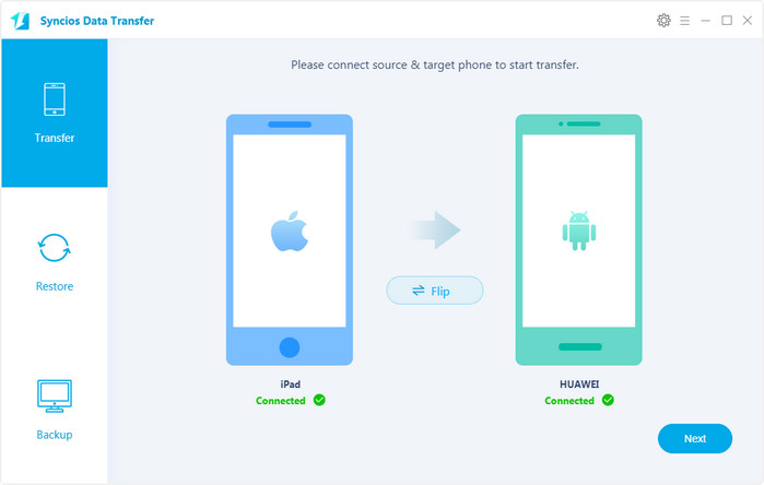 iPhone to Android Phone transfer
