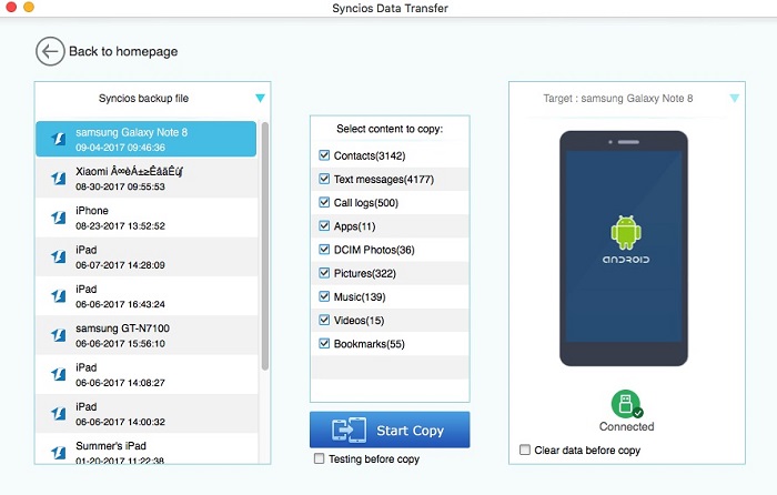 note samsung backup mac restore transfer data galaxy