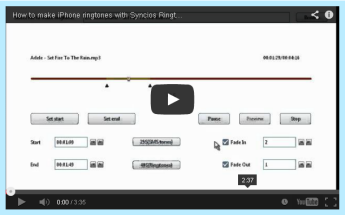 Free iPhone Ringtones Maker