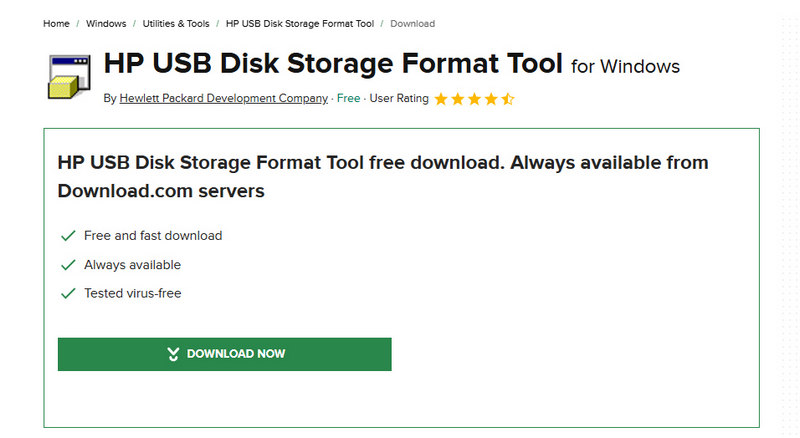 download hp usb disk storage format tool