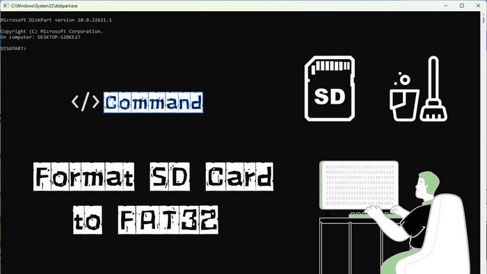 Format SD Card to FAT32