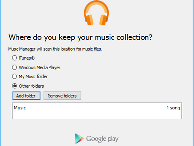 Choose File Folder to Upload Music