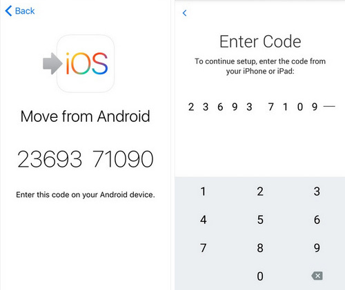 match code on Xiaomi and iPhone
