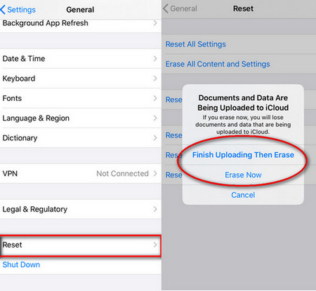 restore from icloud backup meaning