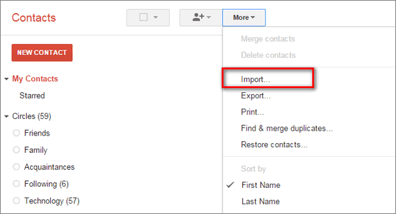 import contacts to iphone from csv