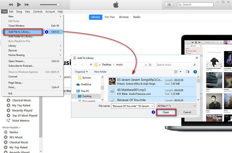 transfer iPod songs to iTunes