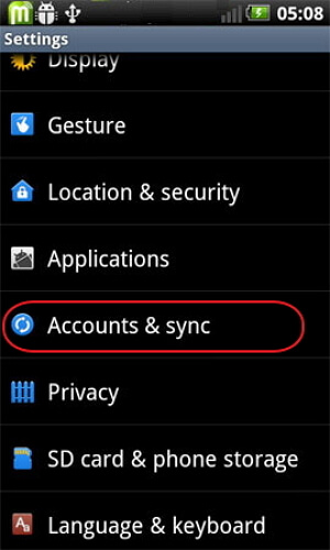 download contacts sync for google gmail