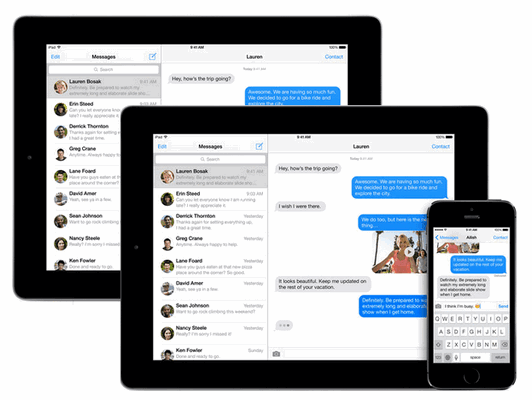 Sync iMessages History From iPad to iPad