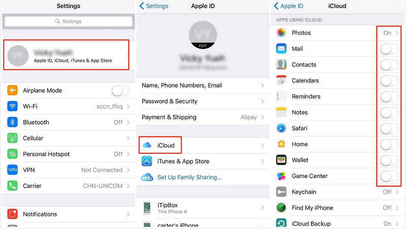 upload files to iCloud on iPhone 12