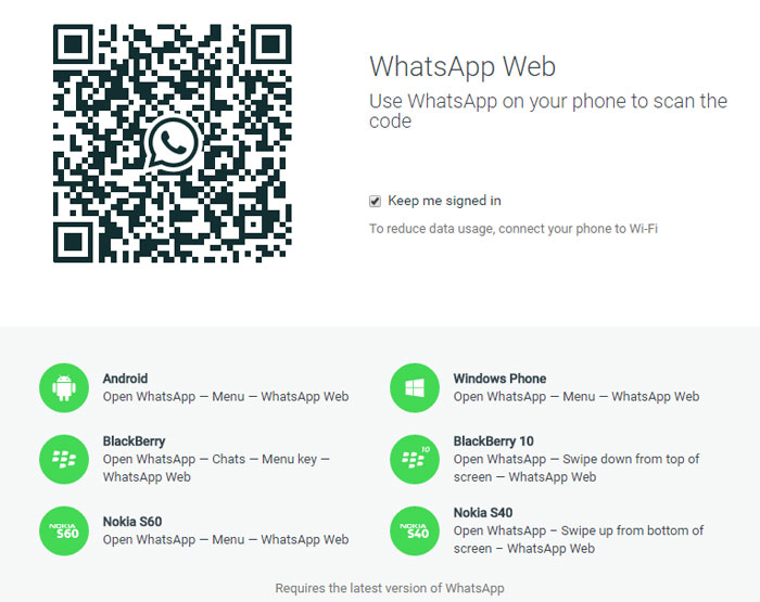 Quickly send and receive WhatsApp messages right from your computer