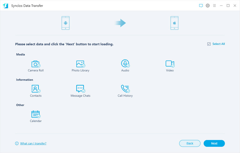 syncios data transfer for windows