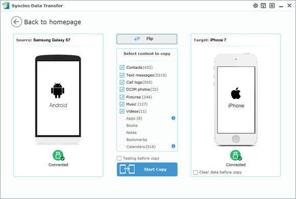 How To Transfer Data From Android To IPhone