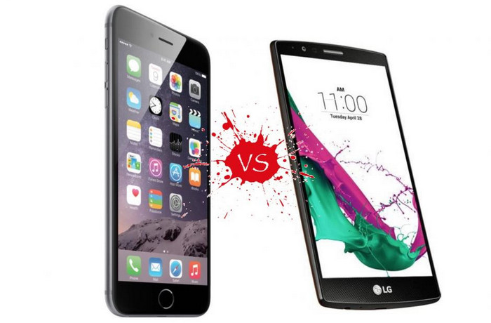 LG G4 VS iPhone 6
