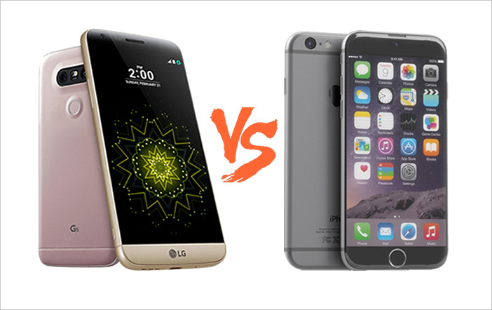 LG G5 VS iPhone 7