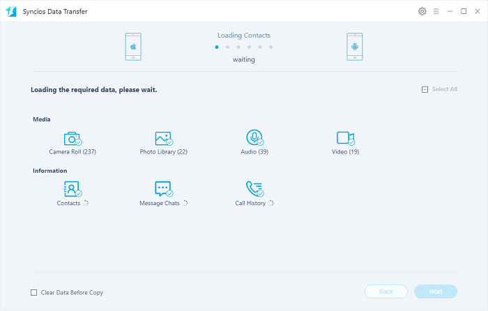 syncios samsung transfer from pc to samsung galaxy s7