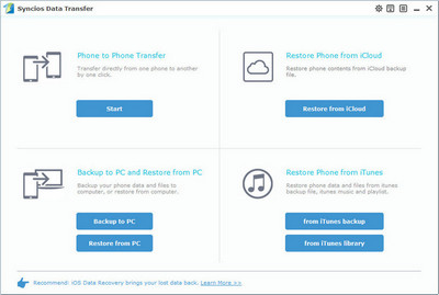 iPhone to Xperia XZ Premium transfer