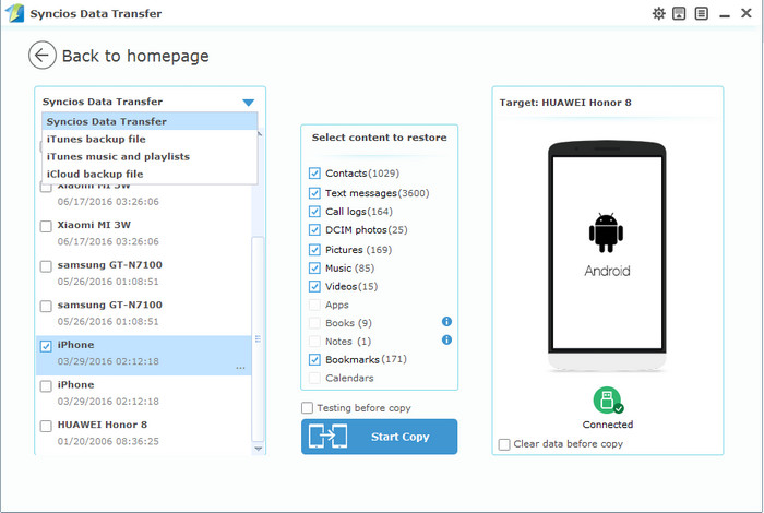 syncios data transfer 1.5.6 registration name and code