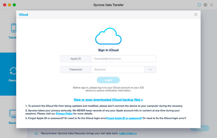 transfer icloud data to android phone 