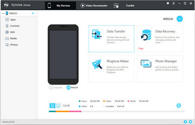 connect pc with android s