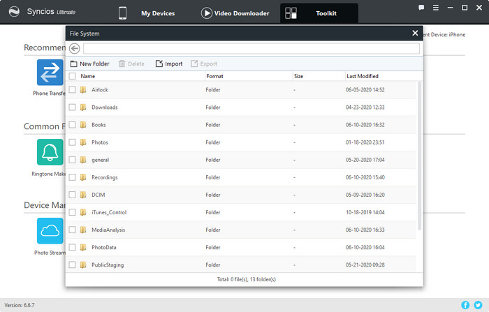 File System Management