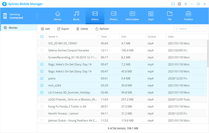 syncios mobile data transfer