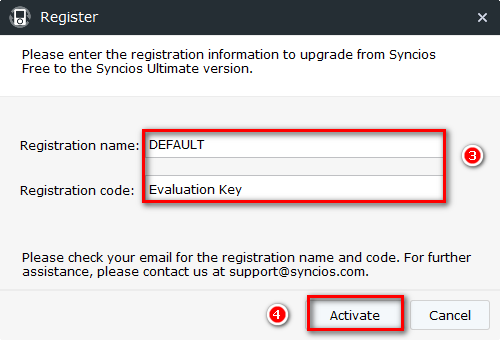 Register Syncios iOS Manager