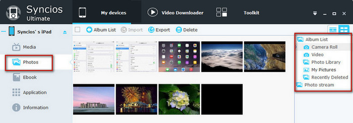 export photoS from android/iOS to PC