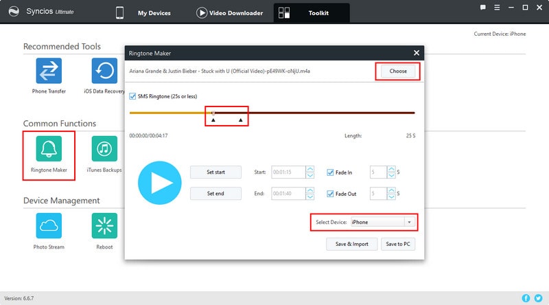 syncios device service