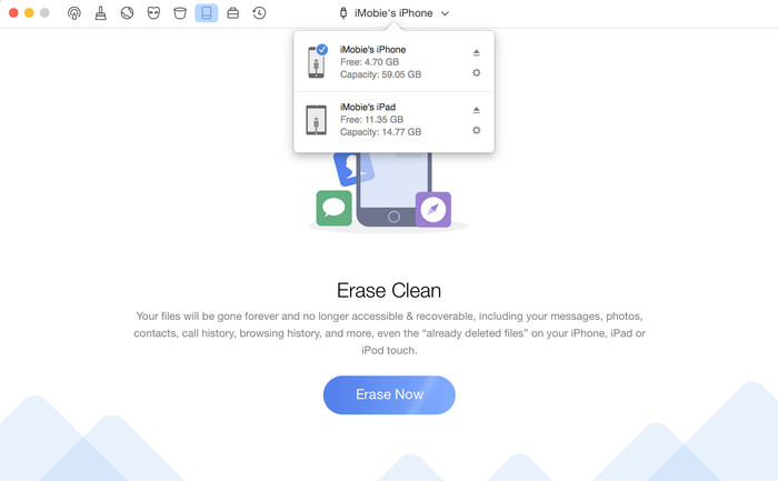 PhoneClean iOS Data Eraser