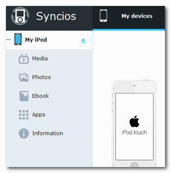 syncios manager ipod