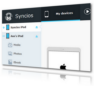 Transfer iPad Data with Syncios iPad Transfer